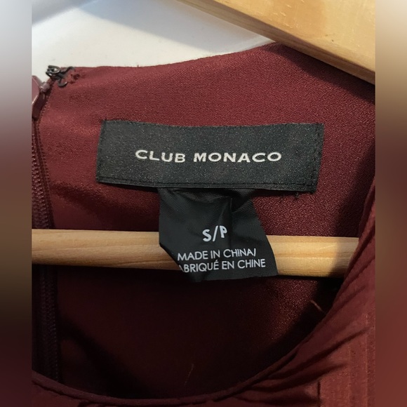 Club Monaco Pleated Swing Top EUC! - Picture 4 of 8